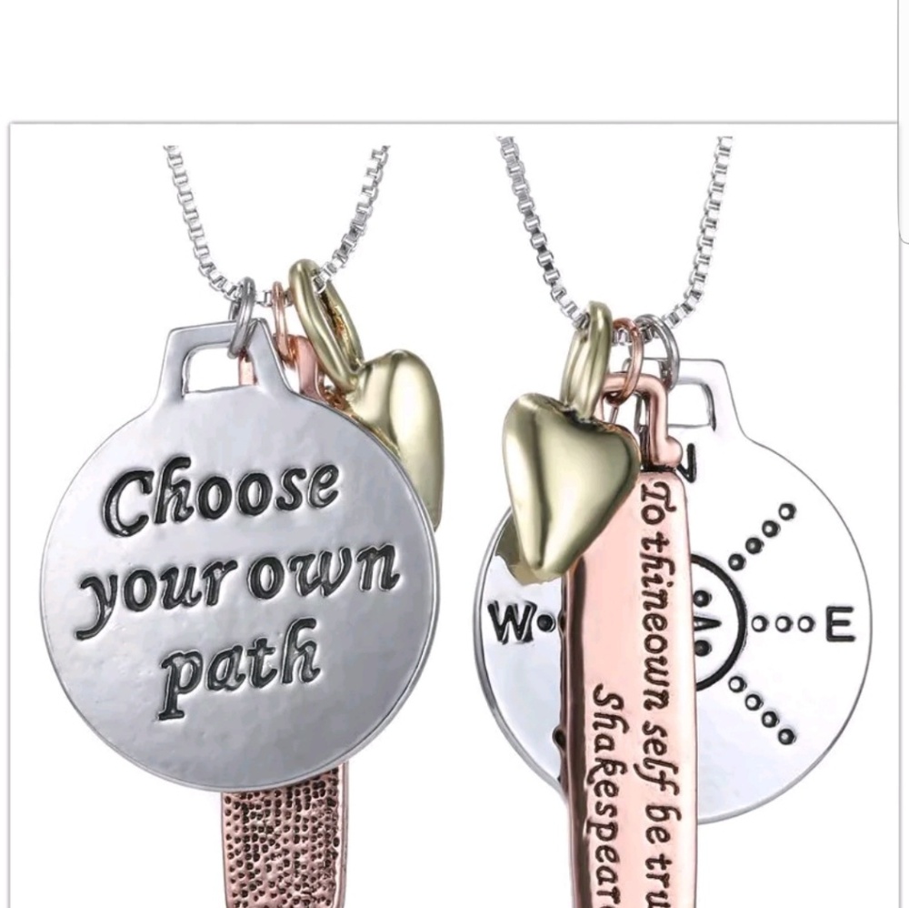 SALE INSPIRATIONAL Compass NECKLACE